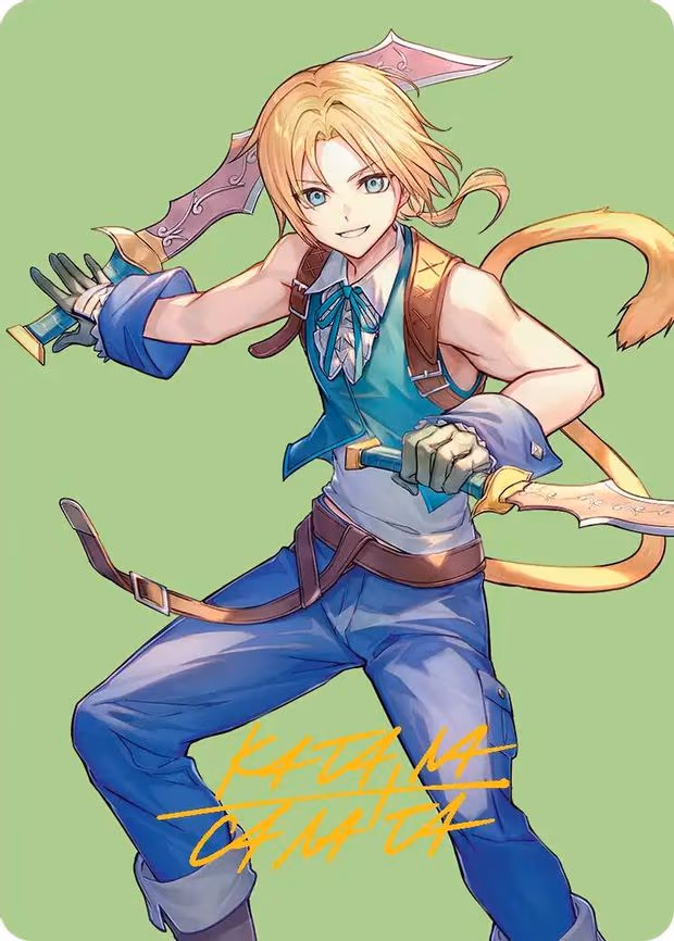 Zidane, Tantalus Thief Art Card