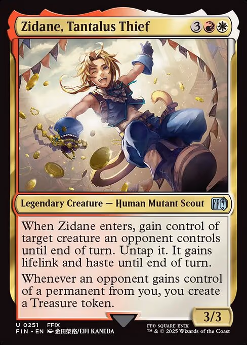 Zidane, Tantalus Thief