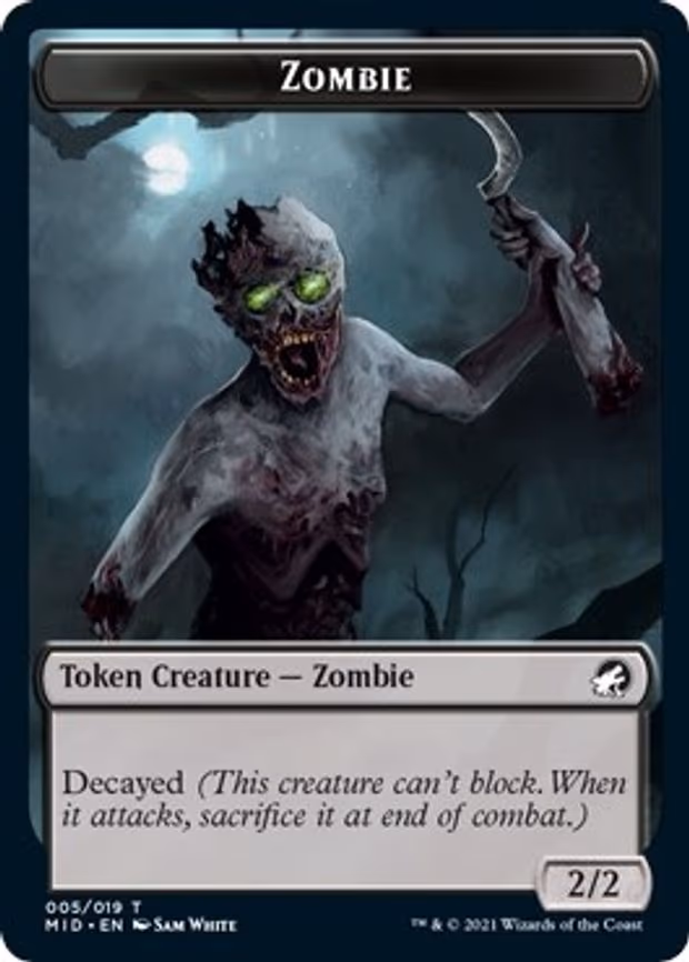 Zombie (005) // Insect Double-Sided Token