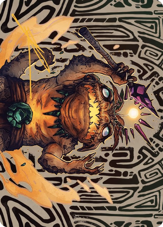 Zoyowa Lava-Tongue Art Card