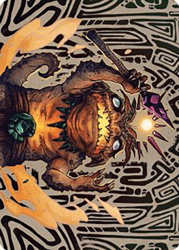 Zoyowa Lava-Tongue Art Card