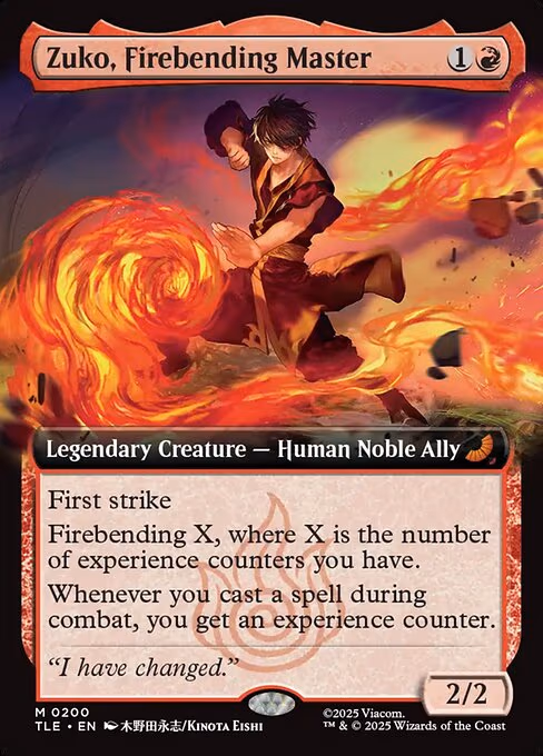 Zuko, Firebending Master