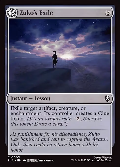 Zuko's Exile