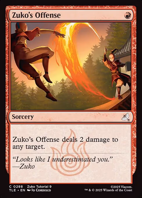 Zuko's Offense