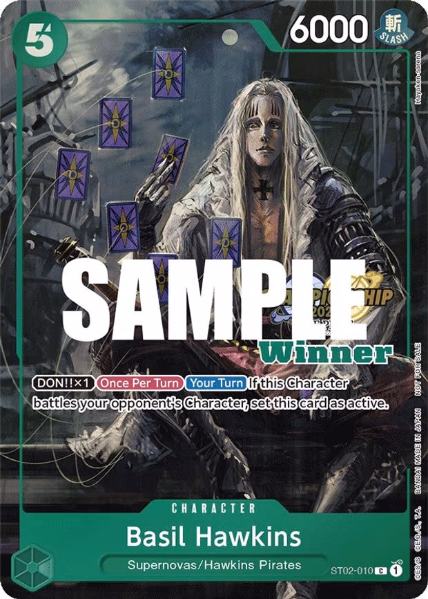 Basil Hawkins (CS 2023 Top Players Pack) [Winner] - C (ST02-010)