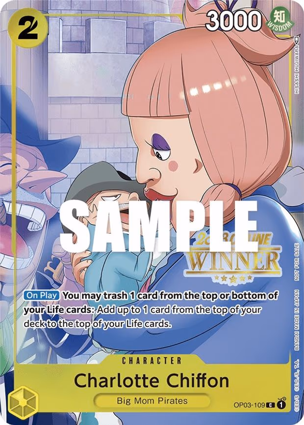Charlotte Chiffon (Online Regional 2023) [Winner] - PR (OP03-109)
