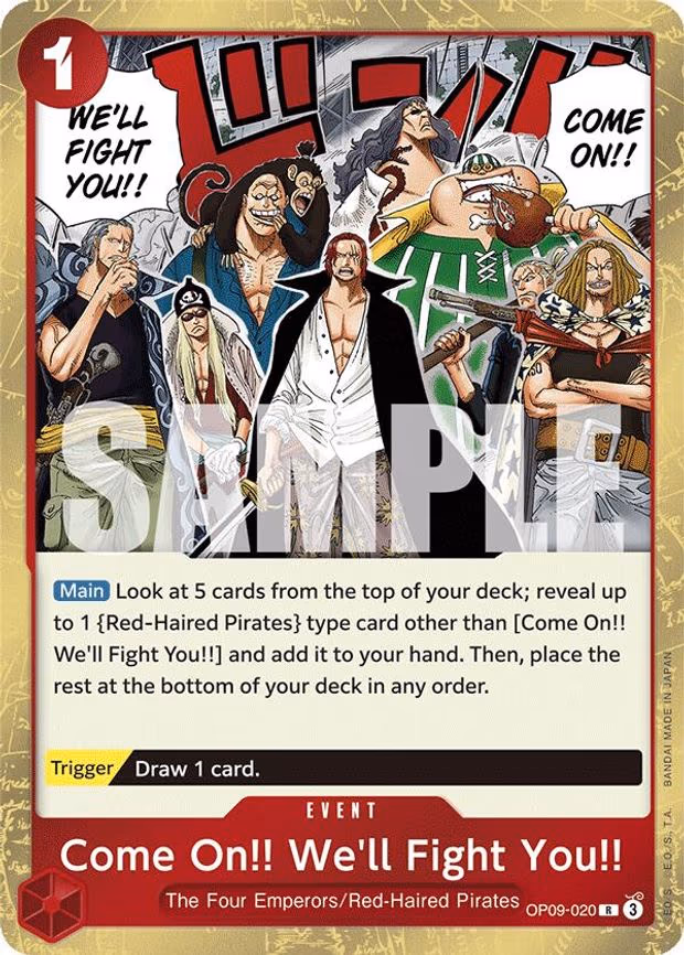 Come On!! We'll Fight You!!