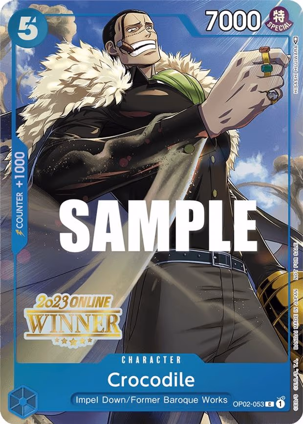 Crocodile (Online Regional 2023) [Winner] - PR (OP02-053)