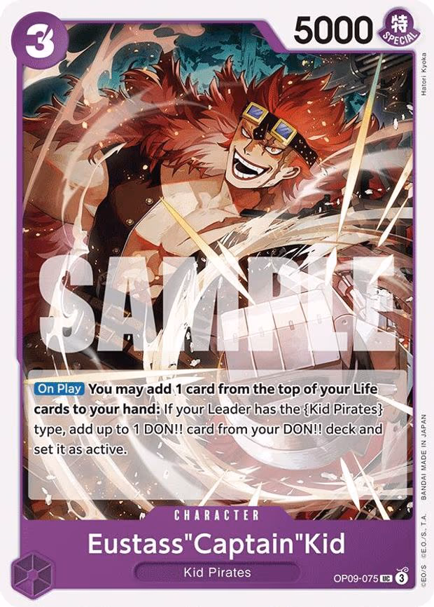 Eustass"Captain"Kid - UC (OP09-075)