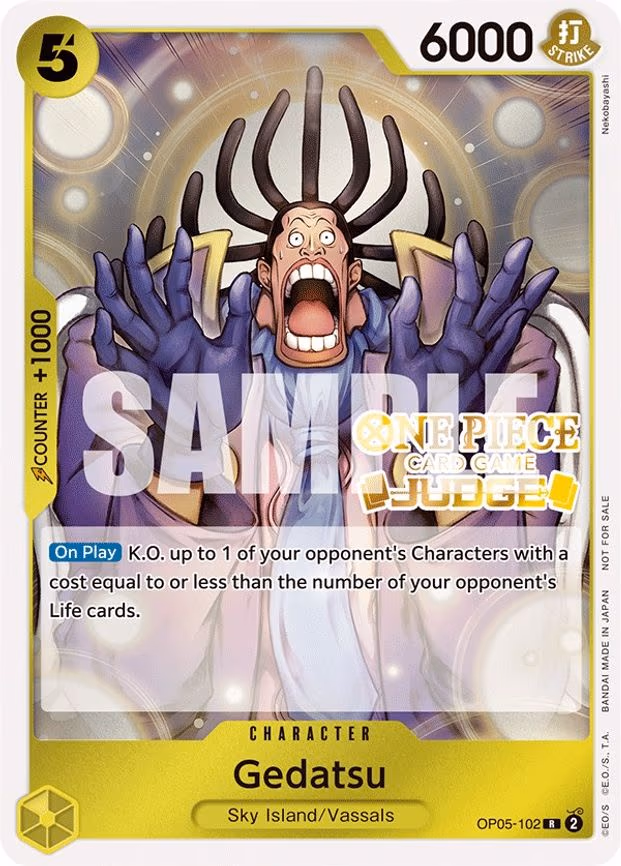 Gedatsu (Judge Pack Vol. 3) - R (OP05-102)