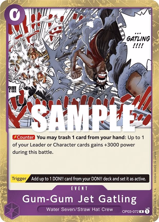 Gum-Gum Jet Gatling - R (OP03-072)