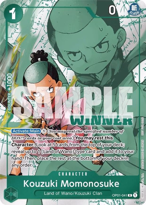 Kouzuki Momonosuke (Winner Pack Vol. 7) - R (OP01-041)