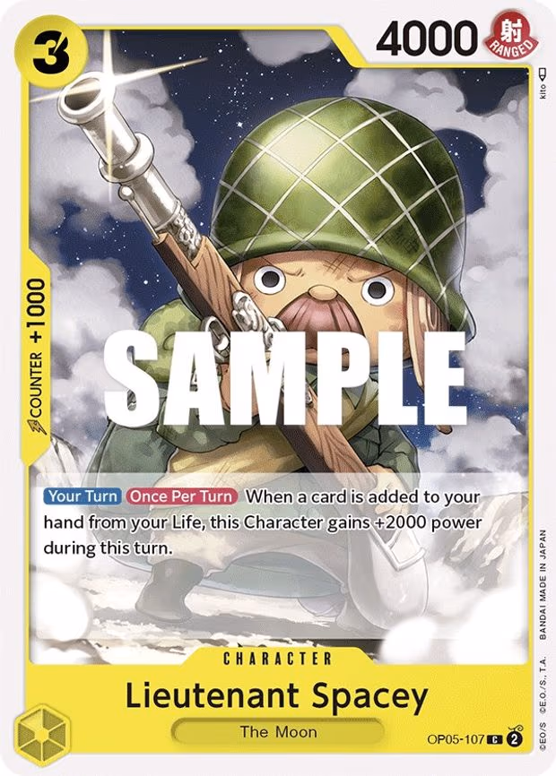 Lieutenant Spacey - C (OP05-107)