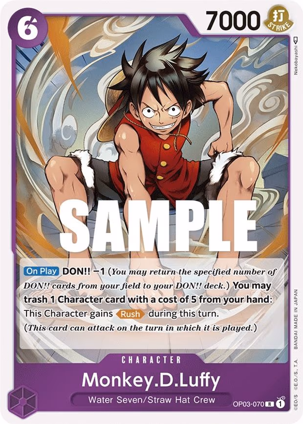 Monkey.D.Luffy - R (OP03-070)