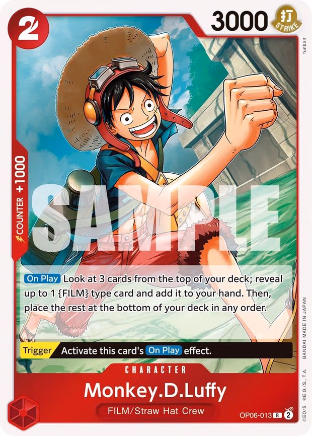 Monkey.D.Luffy - R (OP06-013)