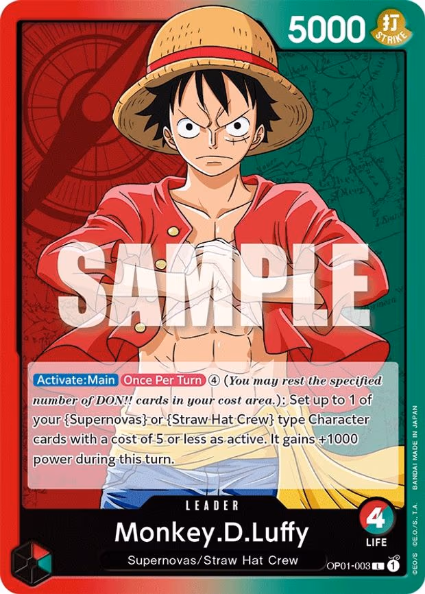 Monkey.D.Luffy - L (OP01-003)