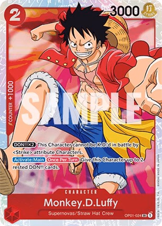 Monkey.D.Luffy - SR (OP01-024)