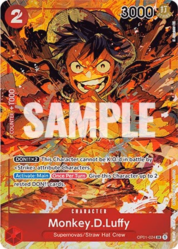 Monkey.D.Luffy - SR (OP01-024)