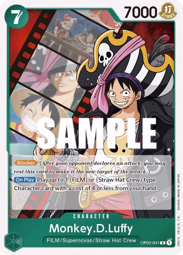 Monkey.D.Luffy - R (OP02-041)