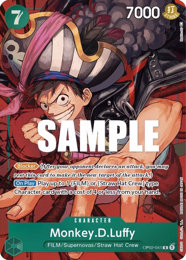 Monkey.D.Luffy - R (OP02-041)