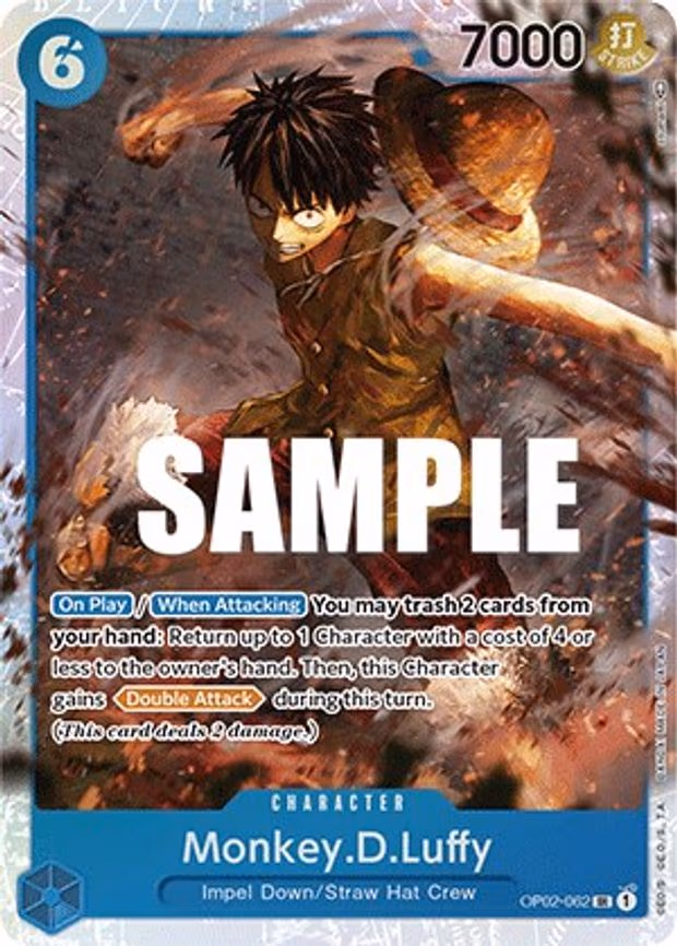Monkey.D.Luffy - SR (OP02-062)