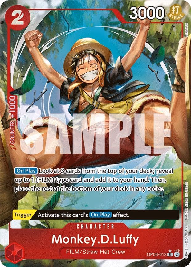 Monkey.D.Luffy - R (OP06-013)