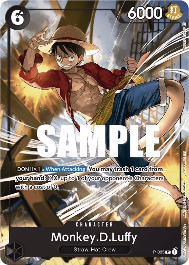 Monkey.D.Luffy (Pirates Party Vol. 3) - PR (P-035)