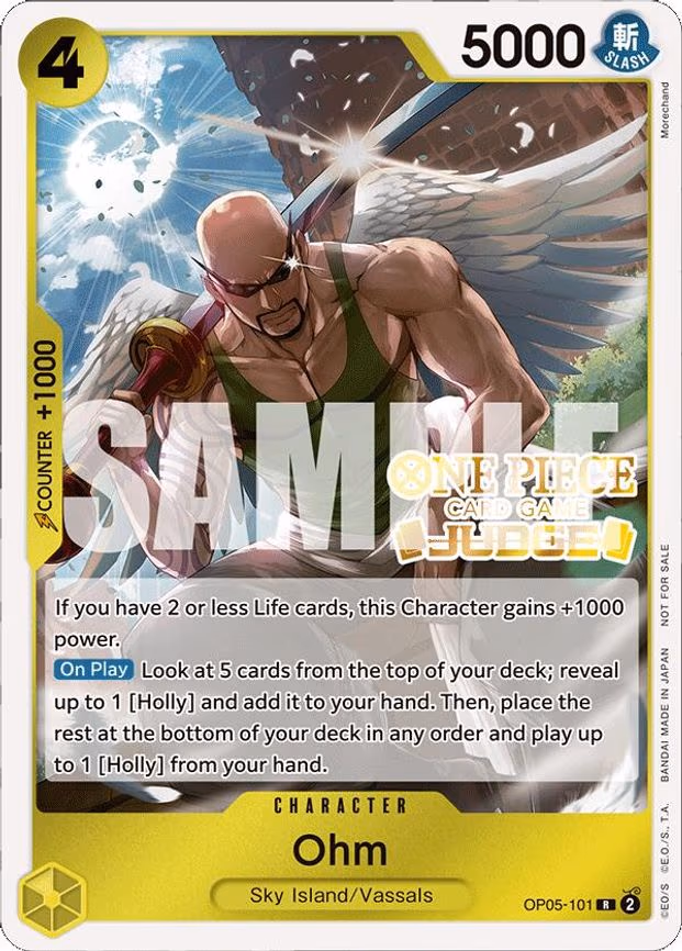 Ohm (Judge Pack Vol. 4) - R (OP05-101)