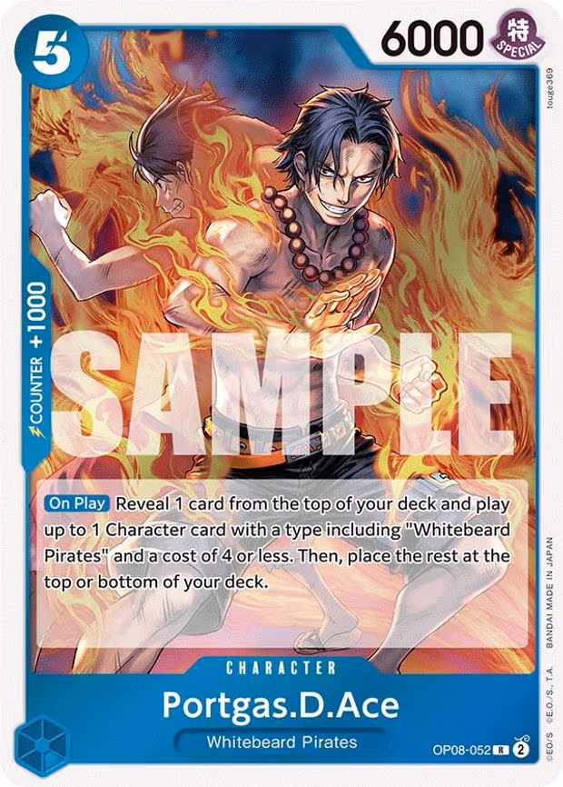 Portgas.D.Ace - R (OP08-052)