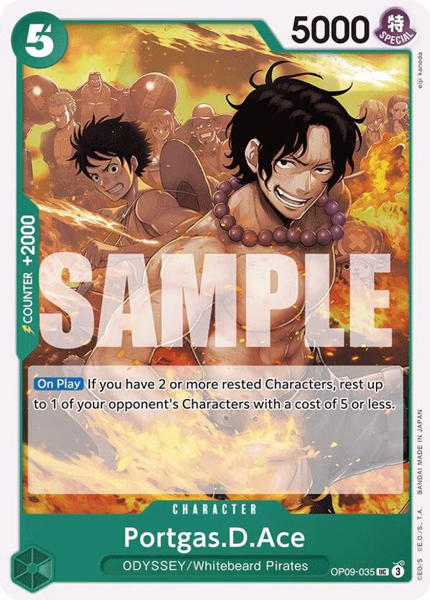 Portgas.D.Ace - UC (OP09-035)