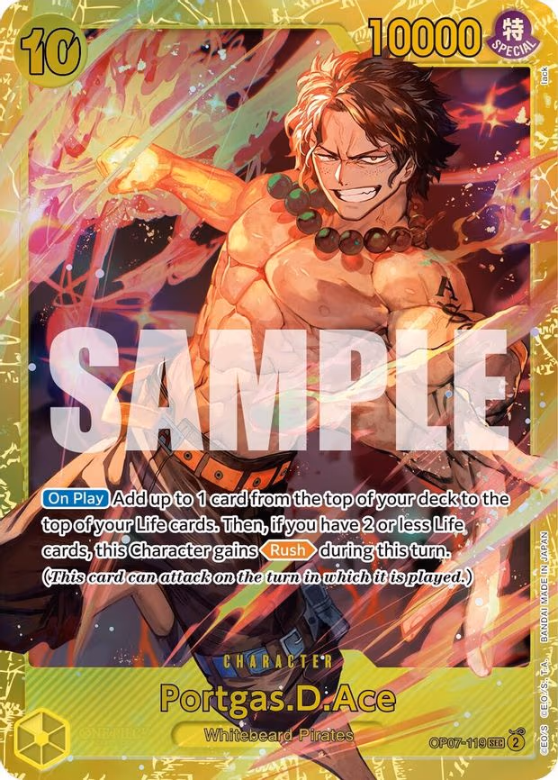 Portgas.D.Ace - SEC (OP07-119)