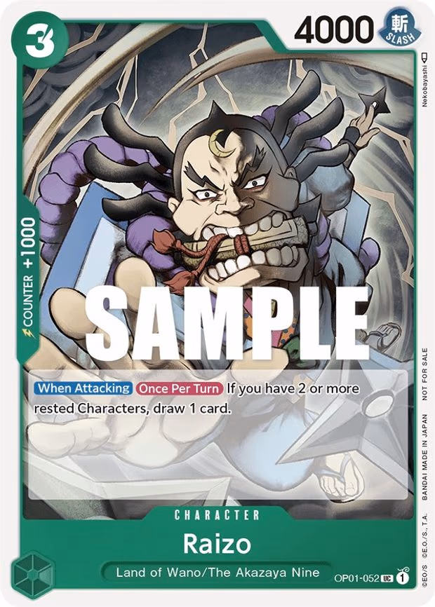 Raizo (Event Pack Vol. 2) - PR (OP01-052)