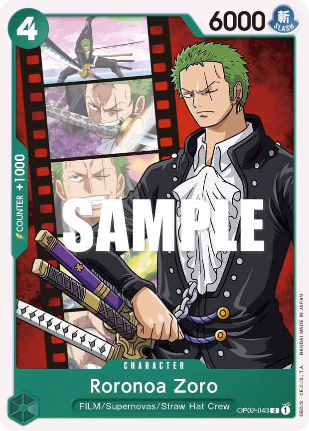 Roronoa Zoro - C (OP02-043)