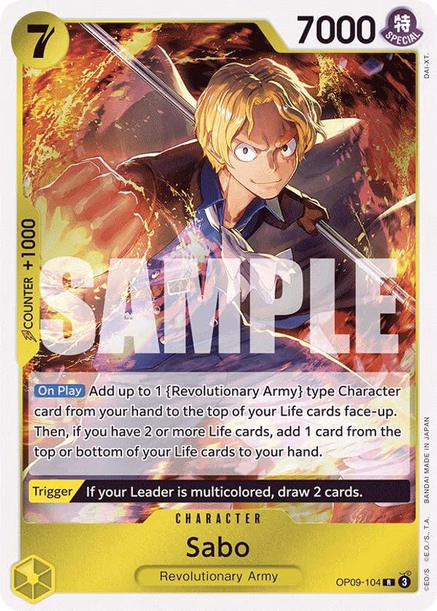Sabo - R (OP09-104)