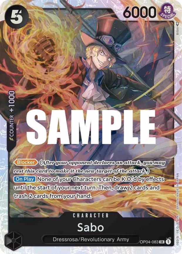 Sabo - SR (OP04-083)