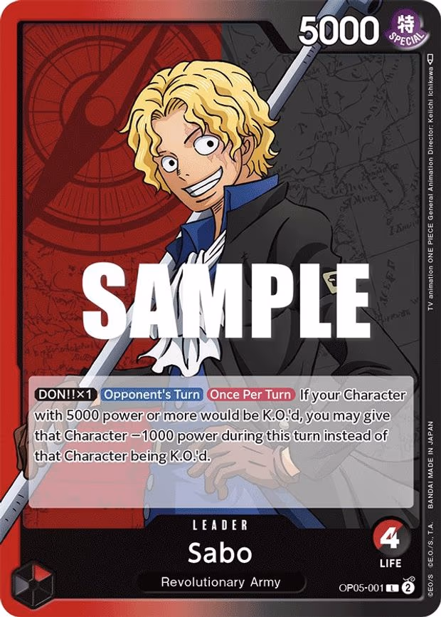 Sabo - L (OP05-001)