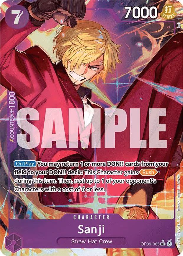 Sanji - SR (OP09-065)