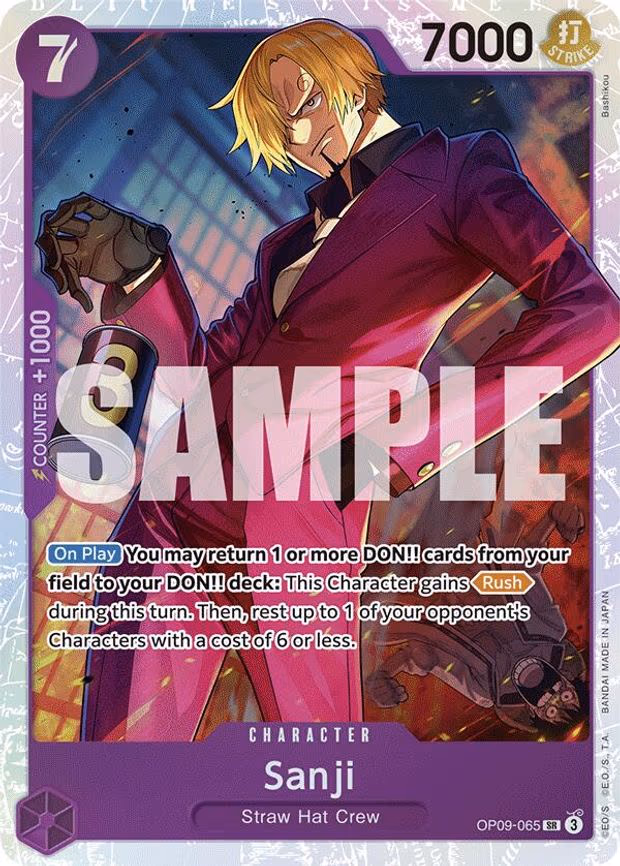 Sanji - SR (OP09-065)