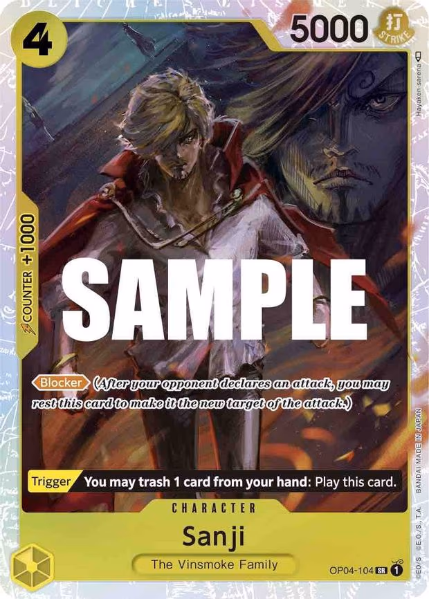 Sanji - SR (OP04-104)