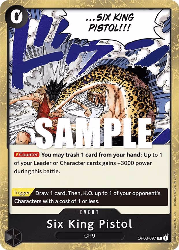 Six King Pistol - R (OP03-097)