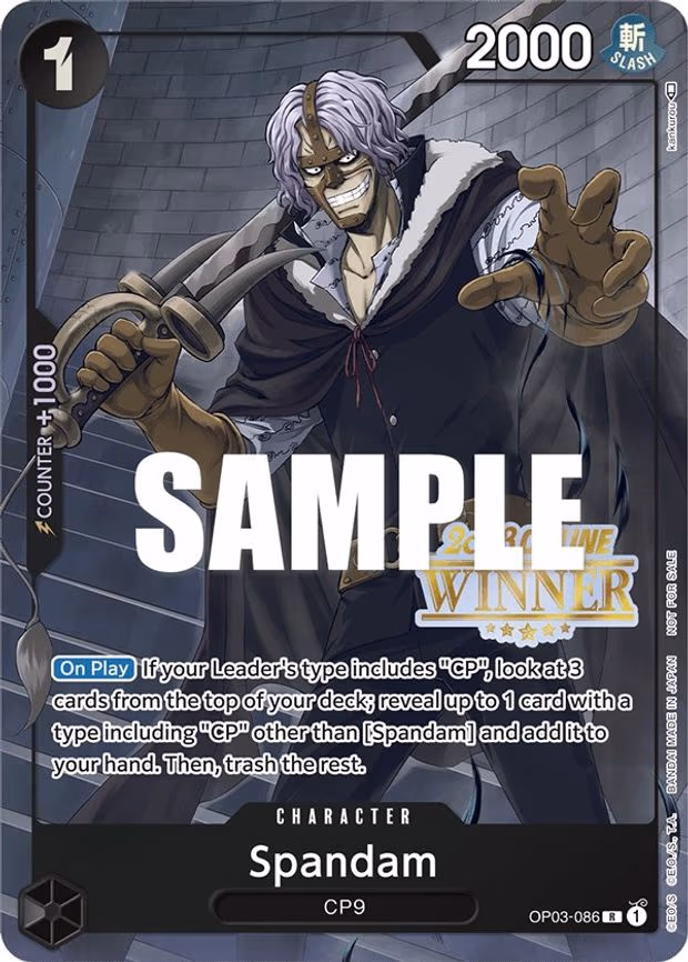 Spandam (Online Regional 2023) [Winner] - PR (OP03-086)