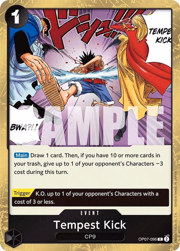 Tempest Kick - R (OP07-096)