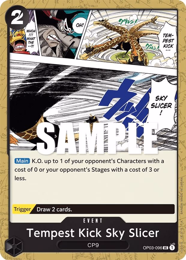 Tempest Kick Sky Slicer - UC (OP03-096)