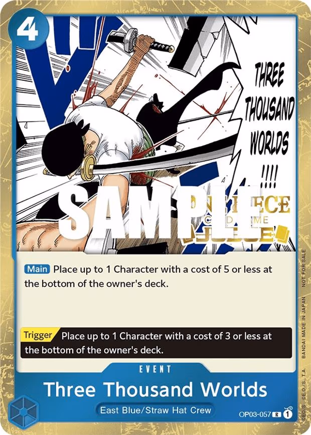 Three Thousand Worlds (Judge Pack Vol. 2) - PR (OP03-057)
