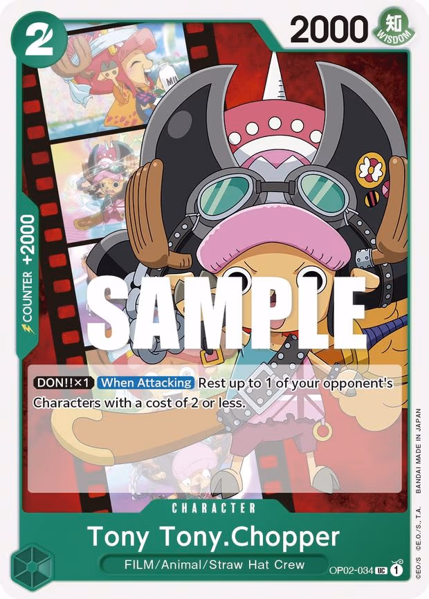 Tony Tony.Chopper - UC (OP02-034)