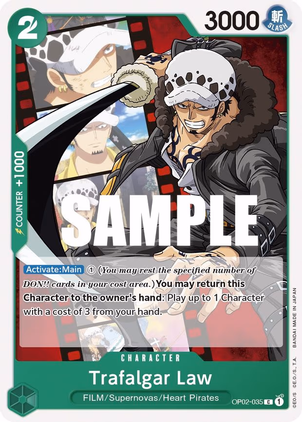 Trafalgar Law - C (OP02-035)