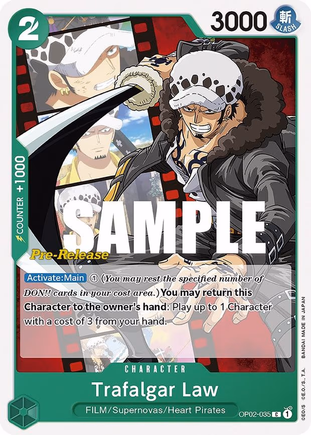 Trafalgar Law - C (OP02-035)