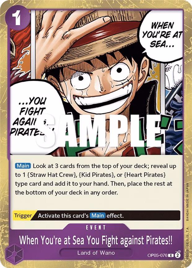 When You're at Sea You Fight against Pirates!!