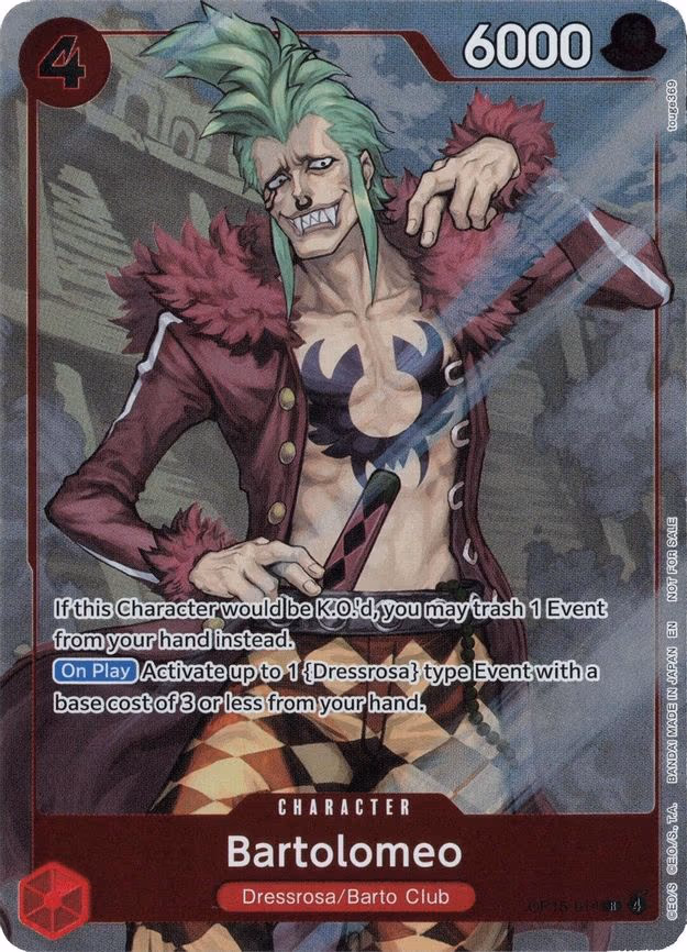 Bartolomeo (Dash Pack) - R (OP15-014)