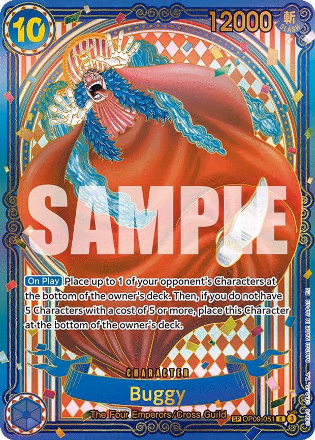 Buggy - OP09-051 (SP) (Gold)